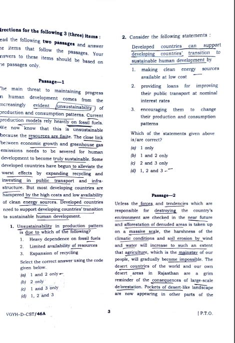 Csat 2022 Question Paper