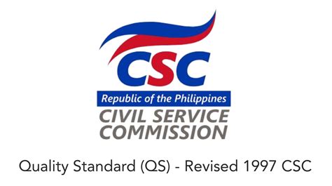 Csc 1997 Revised Qualification Standards