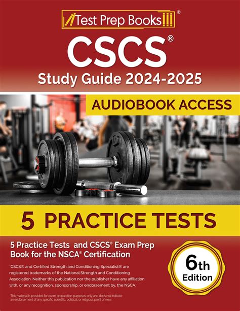 Cscs Study Guide Practice Exam Questions Complete Study Materials For The Certified Strength And Conditioning Specialist Test