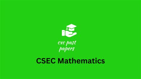 Full Download Csec Mathematics Past Paper For 2013 