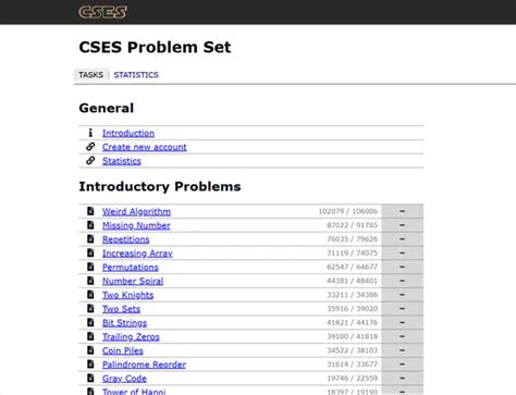 Cses Problem Set