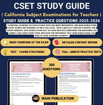Full Download Cset Study Guide 