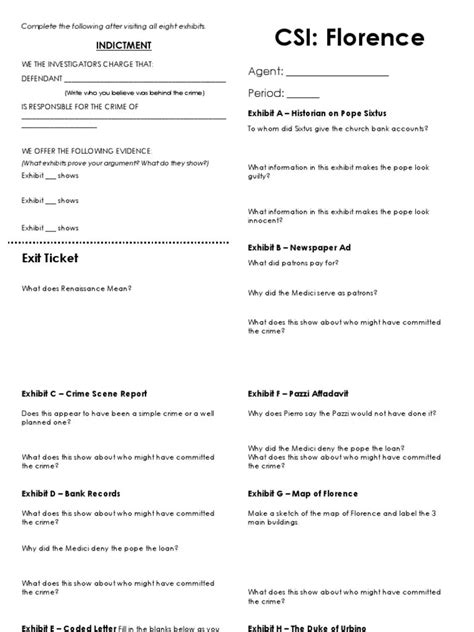 Csi Florence Worksheet Answers   Cultural Competency Language Learning Blog - Csi Florence Worksheet Answers