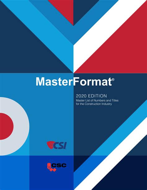 csi masterformat 2020