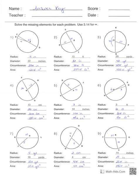 Read Csi Geometry Circles Answers Sheet 