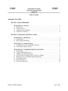 Full Download Csrs And Fers Handbook Chapter 44 
