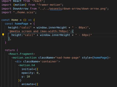 css - Media query syntax for Reactjs - Stack Overflow