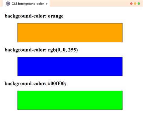 css background color