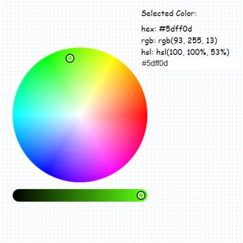 css color picker