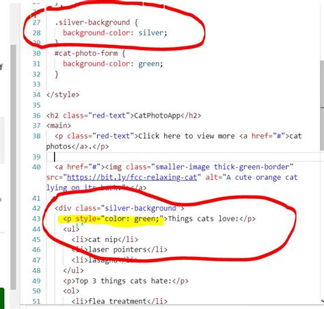 css html class id