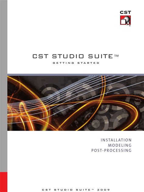 Cst Studio Suite Getting Started