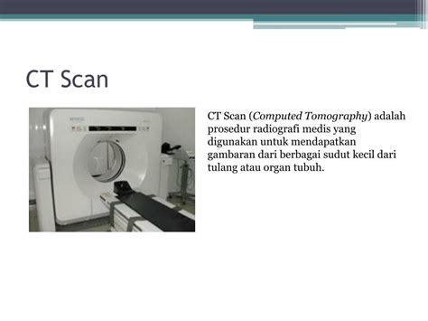 Ct Scan Ppt