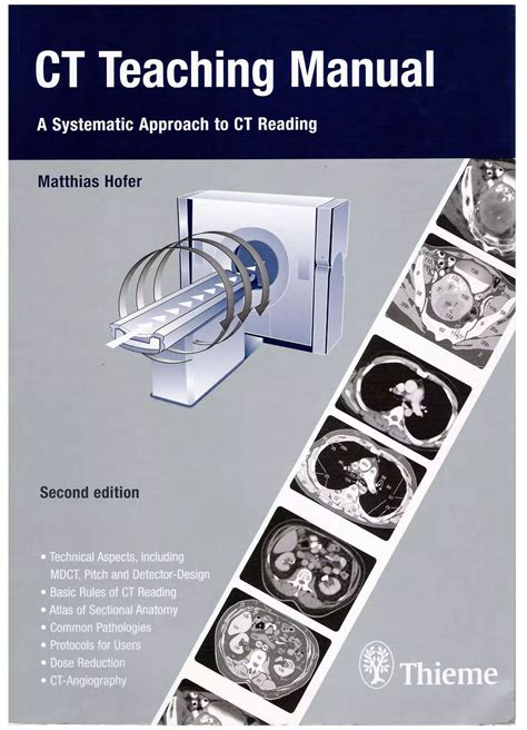 Ct Teaching Manual A Systematic Approach To Ct Re