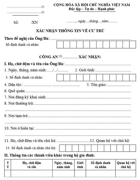 ct07 | Mu CT07 xc nhn thng tin v