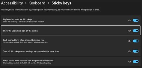 Ctrl Sticky Key
