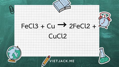 cu fecl3 | Cu ra CuCl2 FeCl3 ra FeCl2 VietJack