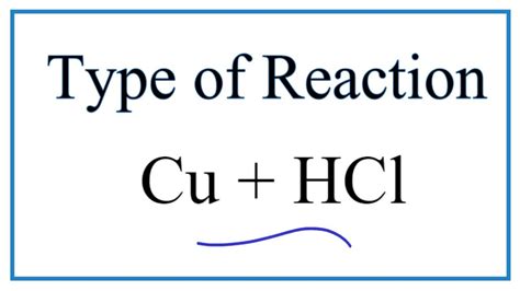 Cu Hcl