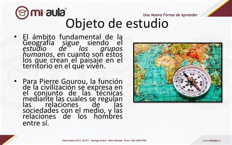 Cual Es El Objeto De Estudio De La Geografia