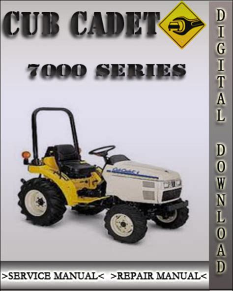 Read Cub Cadet 7000 Series Factory Service Repair Manual Pdf 