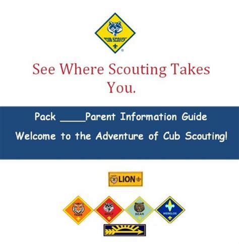 Download Cub Scout Parent Orientation Guide 