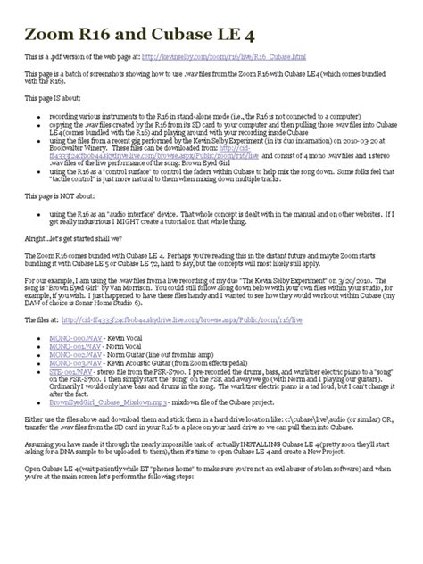 Download Cubase Le4 Guide 