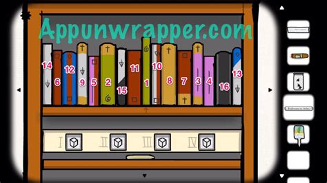 Cube Escape Case 23 Bookshelf Walkthrough