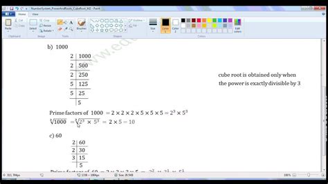 cube root using exponential form YouTube