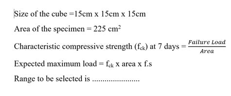 Cube Test Formula