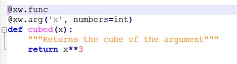 Cubed Python