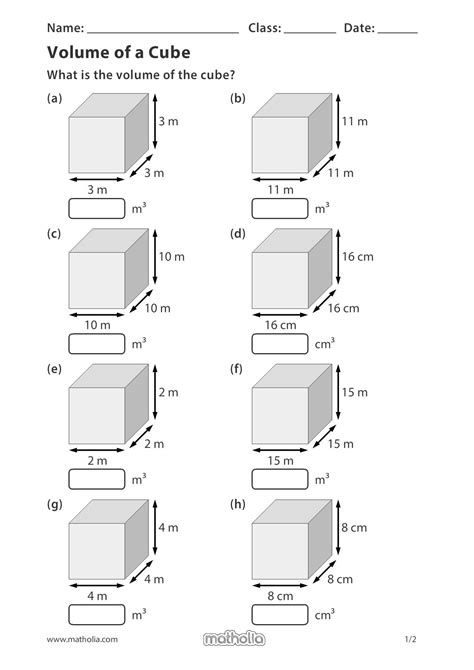 Cubic Volume Worksheets Volume Of A Rectangle Worksheet - Volume Of A Rectangle Worksheet