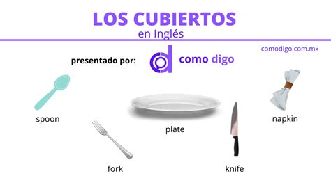 Cubiertos En Ingles