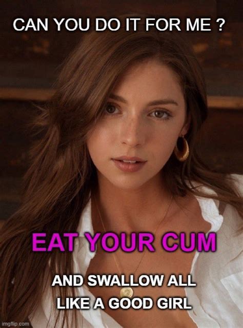 Cuckold Eating Cum