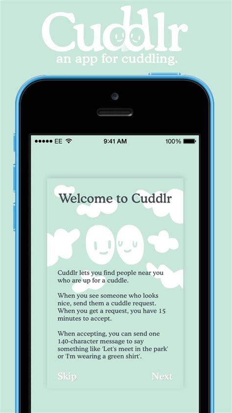 cuddle dating app