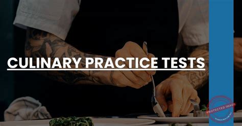 Culinary Practice Tests