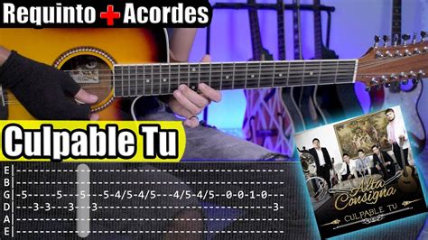 Culpable Tu Acordes
