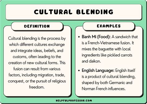 Cultural Blending