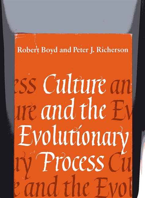 Culture And The Evolutionary Process
