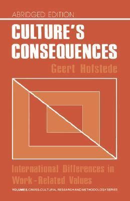 Cultures Consequences International Differences
