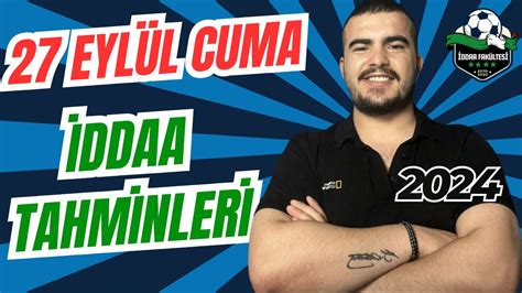 cuma iddaa!