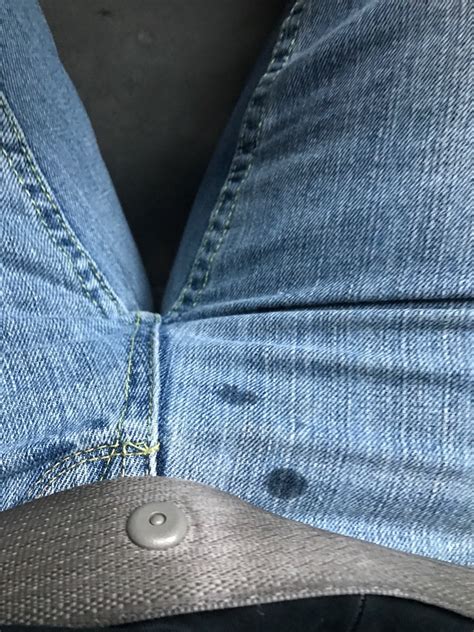 Cumming in jeans
