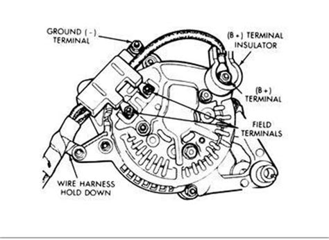 Cummins Engine Alternator Wiring