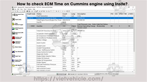 Cummins Engine Codes Ecm