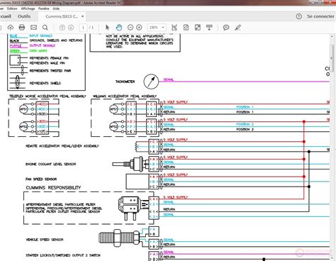 Full Download Cummins Isx Engine Sensors Wiring Diagram Bsdial 