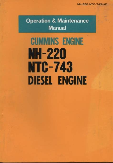 Read Online Cummins Nh 220 Service Manual File Type Pdf 