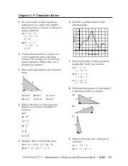 Full Download Cumulative Review Chapters 1 9 