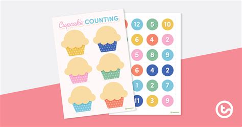 Cupcake Counting Activity Teach Starter Cupcake Math - Cupcake Math