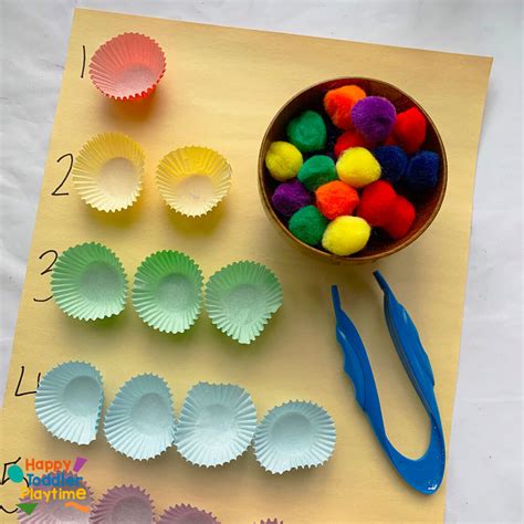 Cupcake Liner Math Activity Happy Toddler Playtime Cupcake Math - Cupcake Math