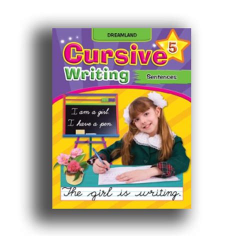 Curive Writing Book 5 Dreamland Publications Amazon In Cursive Writing Book - Cursive Writing Book