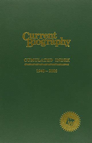 current biography indexes