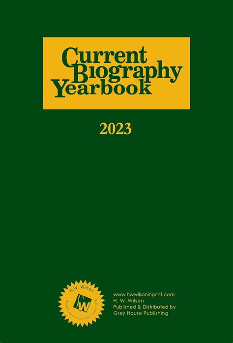 current biography yearbook